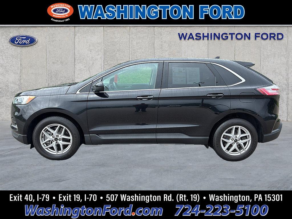 2023 Ford Edge SEL Agate Black at Woltz & Wind Ford