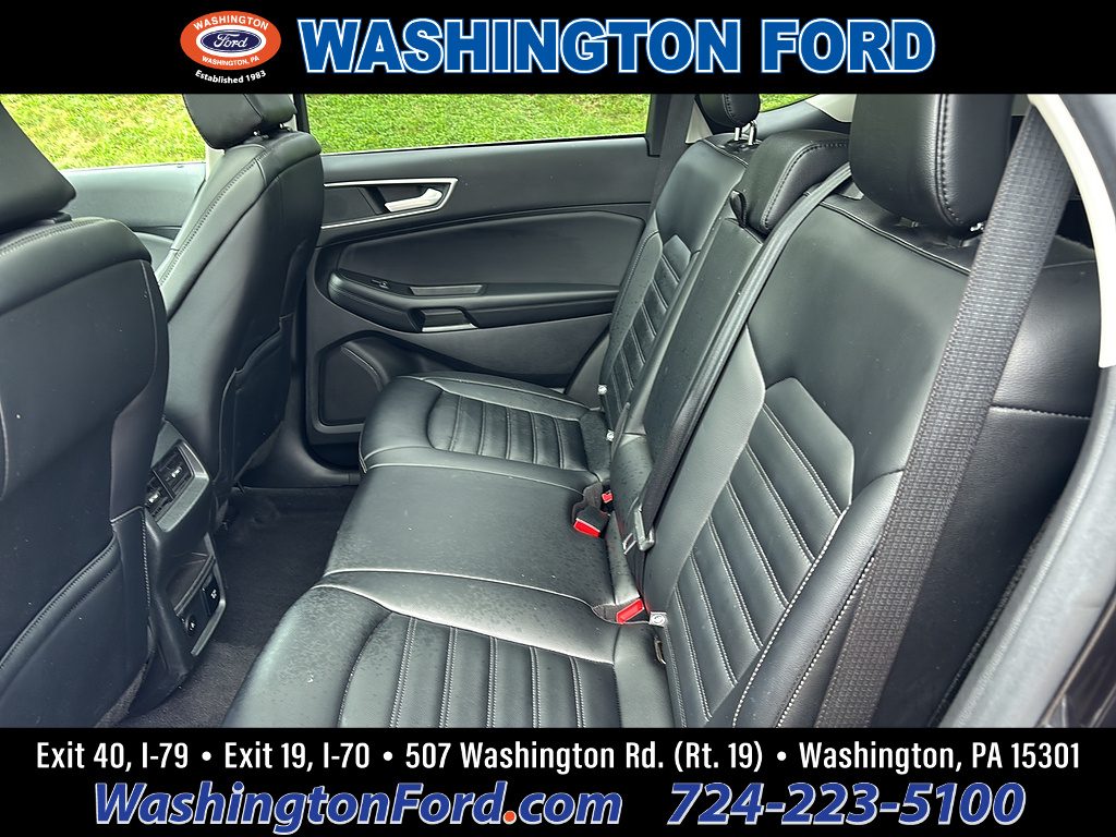 2023 Ford Edge SEL Agate Black at Woltz & Wind Ford