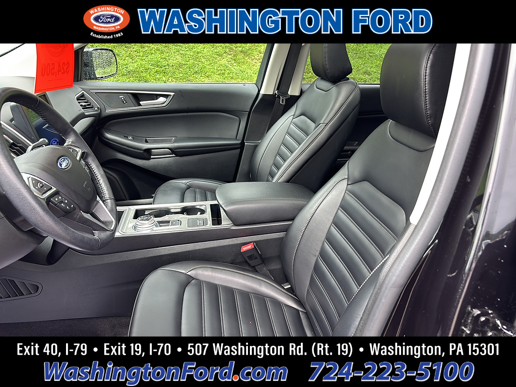 2023 Ford Edge SEL Agate Black at Woltz & Wind Ford