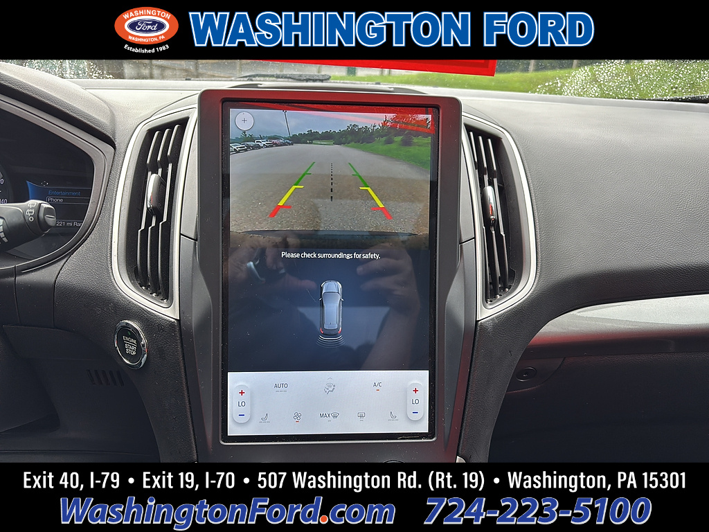 2023 Ford Edge SEL Agate Black at Woltz & Wind Ford