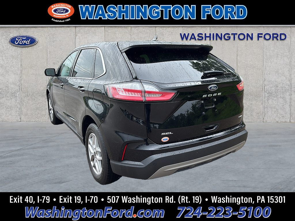 2023 Ford Edge SEL Agate Black at Woltz & Wind Ford