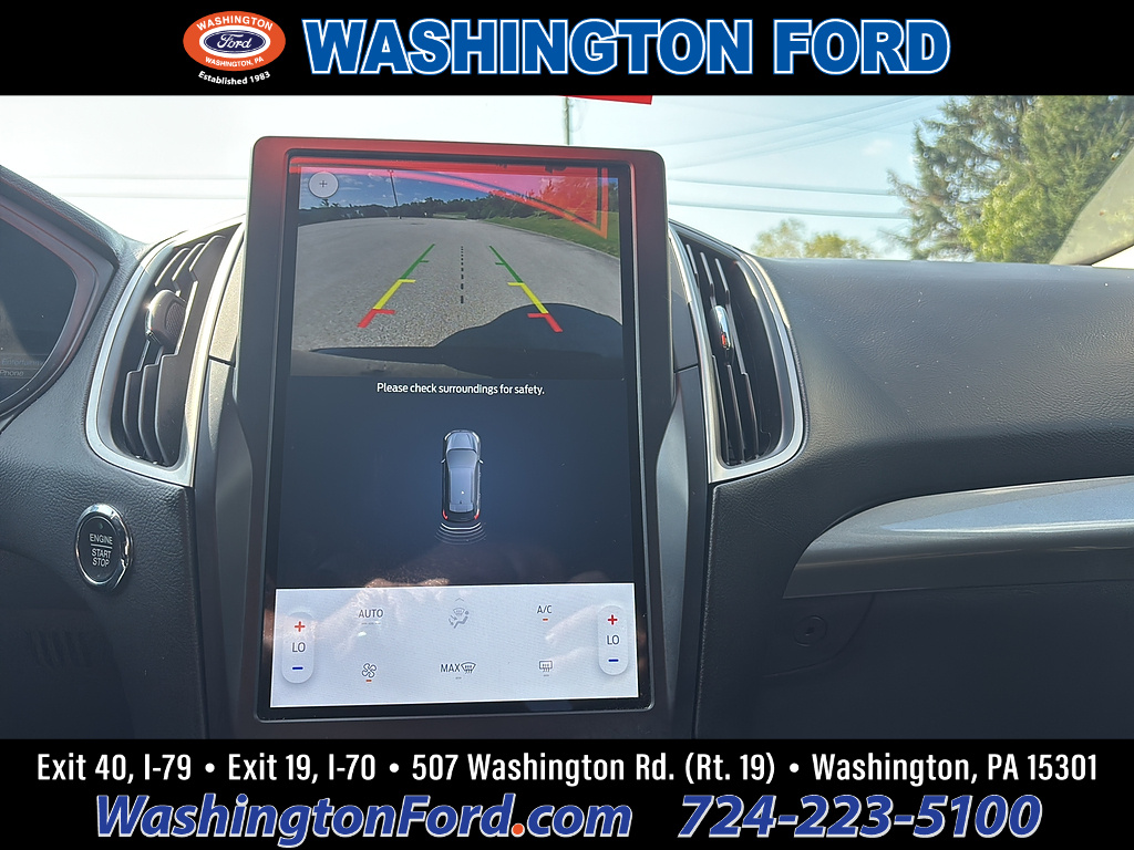 2022 Ford Edge SE Agate Black at Washington Ford