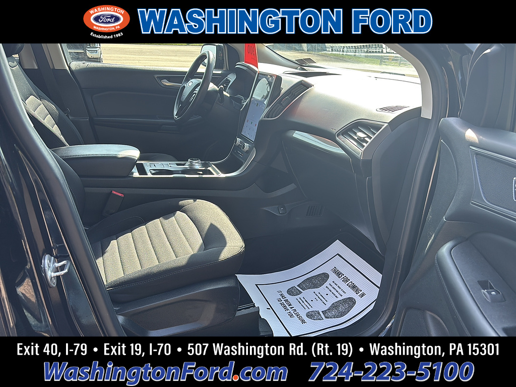 2022 Ford Edge SE Agate Black at Washington Ford