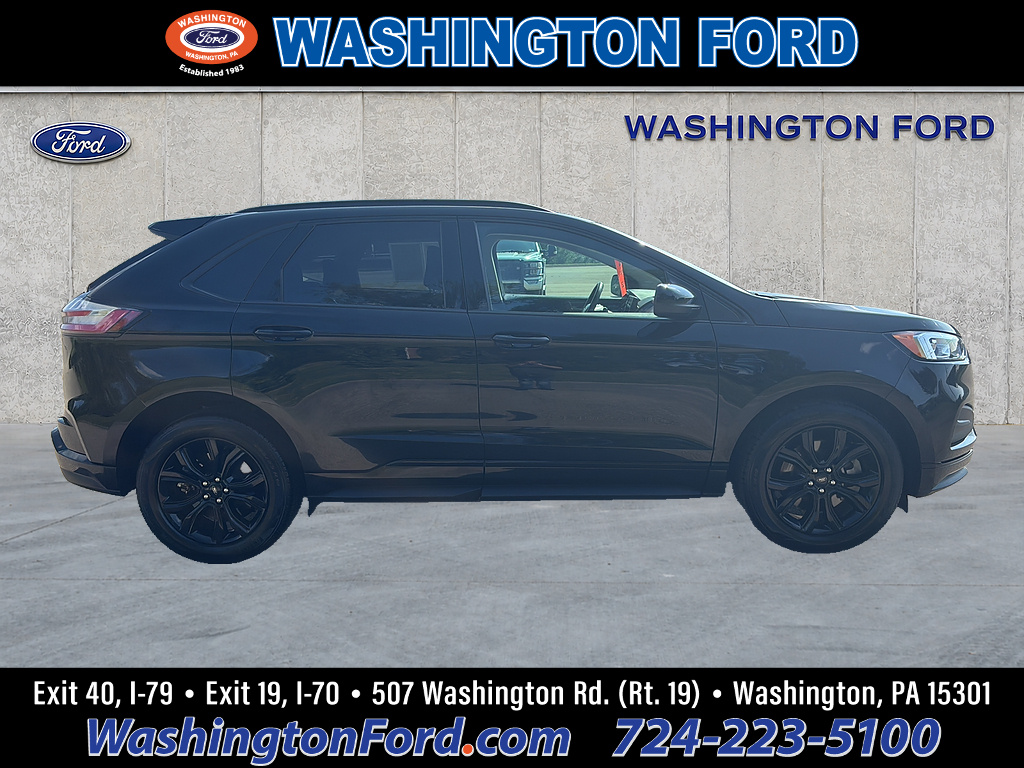 2022 Ford Edge SE Agate Black at Washington Ford