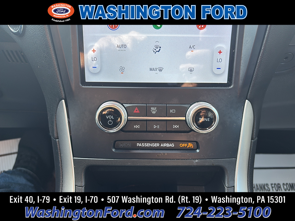 2022 Ford Edge SE Agate Black at Washington Ford
