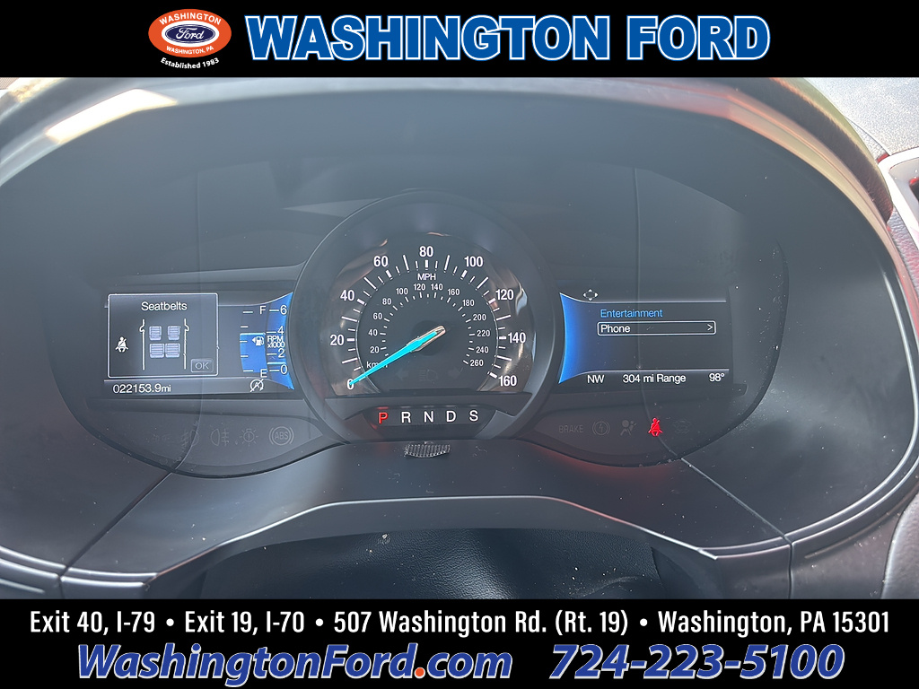 2022 Ford Edge SE Agate Black at Washington Ford