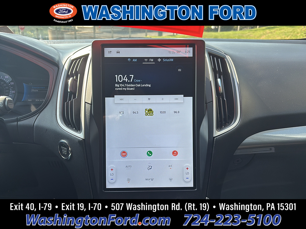 2022 Ford Edge SE Agate Black at Washington Ford