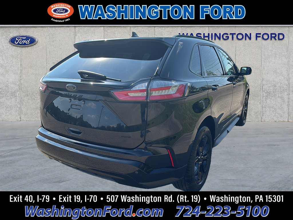 2022 Ford Edge SE Agate Black at Washington Ford