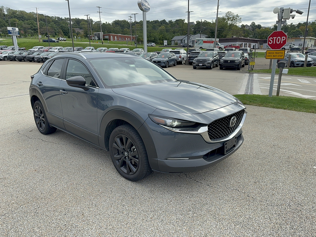 2024 Mazda CX-30 2.5 S Carbon Edition Polymetal Gray Metallic at Cochran Mazda
