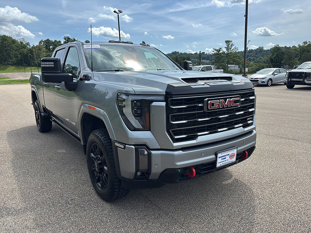 2024 GMC Sierra 2500HD AT4 Sterling Metallic at Washington Ford