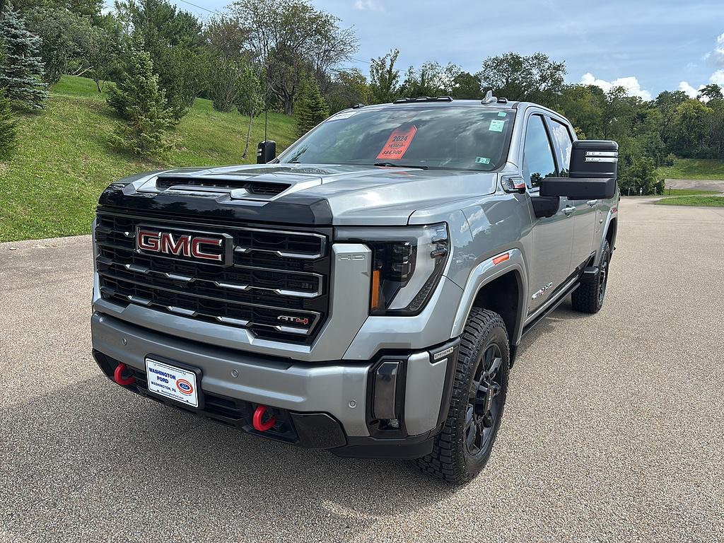 2024 GMC Sierra 2500HD AT4 Sterling Metallic at Washington Ford