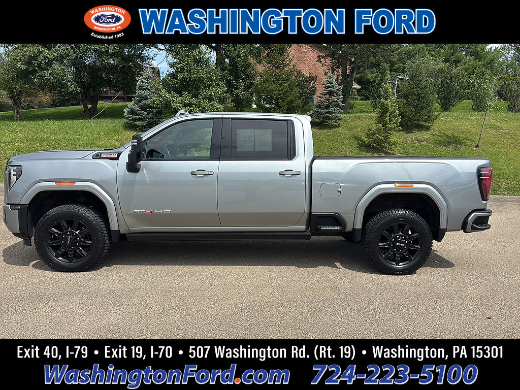 2024 GMC Sierra 2500HD AT4 Sterling Metallic at Washington Ford