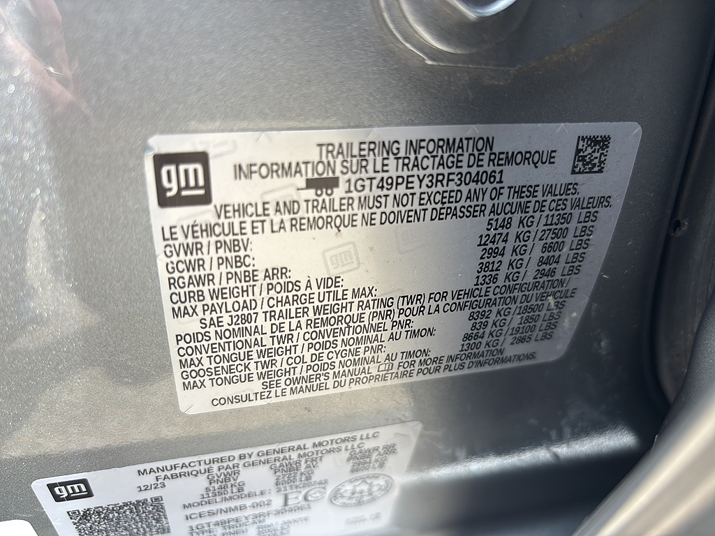 2024 GMC Sierra 2500HD AT4 Sterling Metallic at Washington Ford