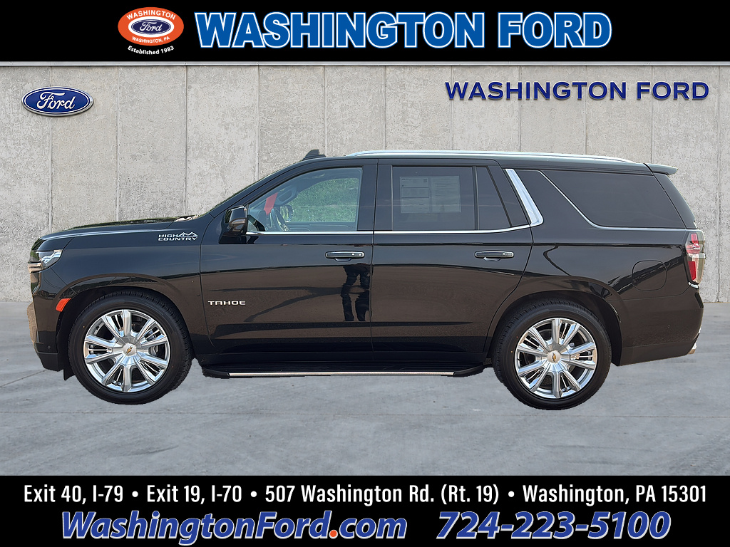 2024 Chevrolet Tahoe High Country Black at Baglier Buick GMC Mazda