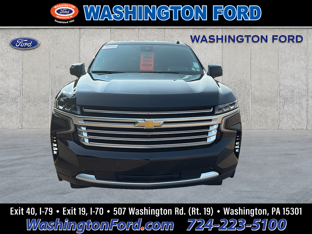 2024 Chevrolet Tahoe High Country Black at Baglier Buick GMC Mazda
