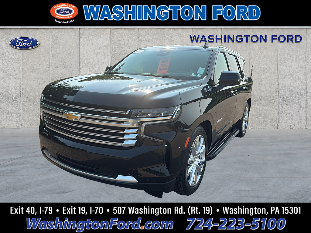 2024 Chevrolet Tahoe High Country Black at Baglier Buick GMC Mazda
