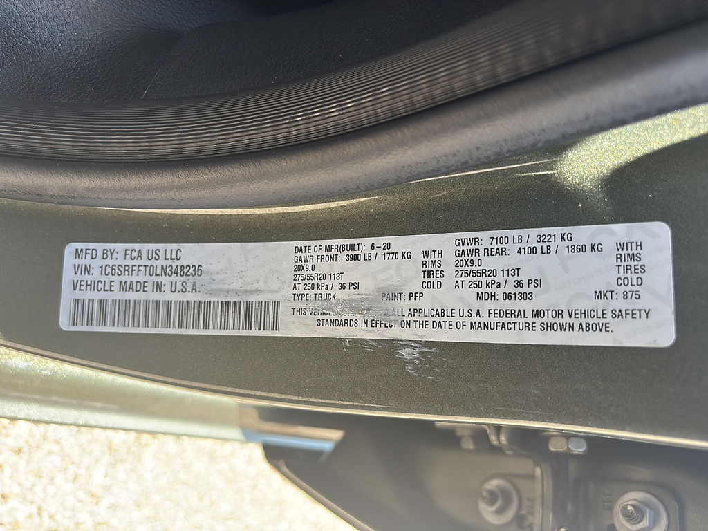 2020 Ram 1500 Big Horn Olive Green Pearl Coat at Woltz & Wind Ford