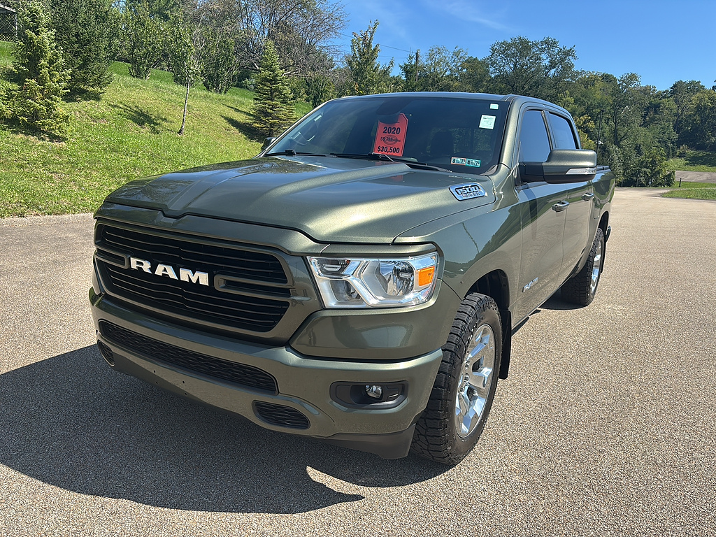 2020 Ram 1500 Big Horn Olive Green Pearl Coat at Woltz & Wind Ford
