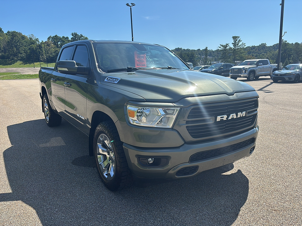 2020 Ram 1500 Big Horn Olive Green Pearl Coat at Woltz & Wind Ford