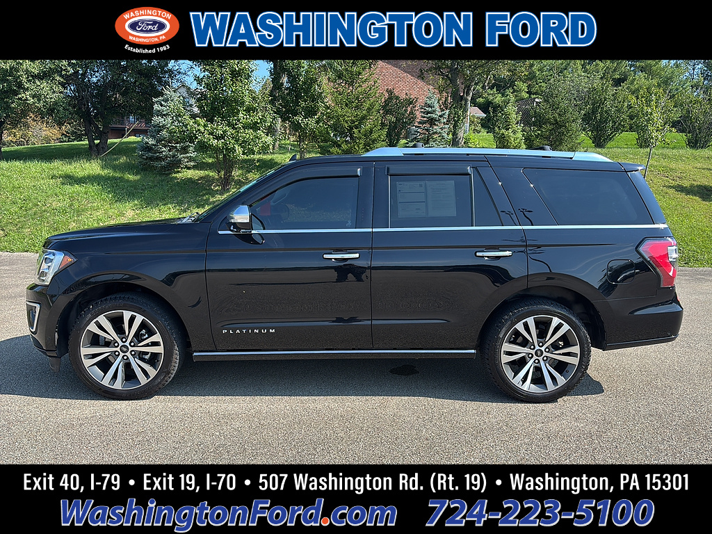 2020 Ford Expedition Platinum Agate Black at Rick Weaver GMC