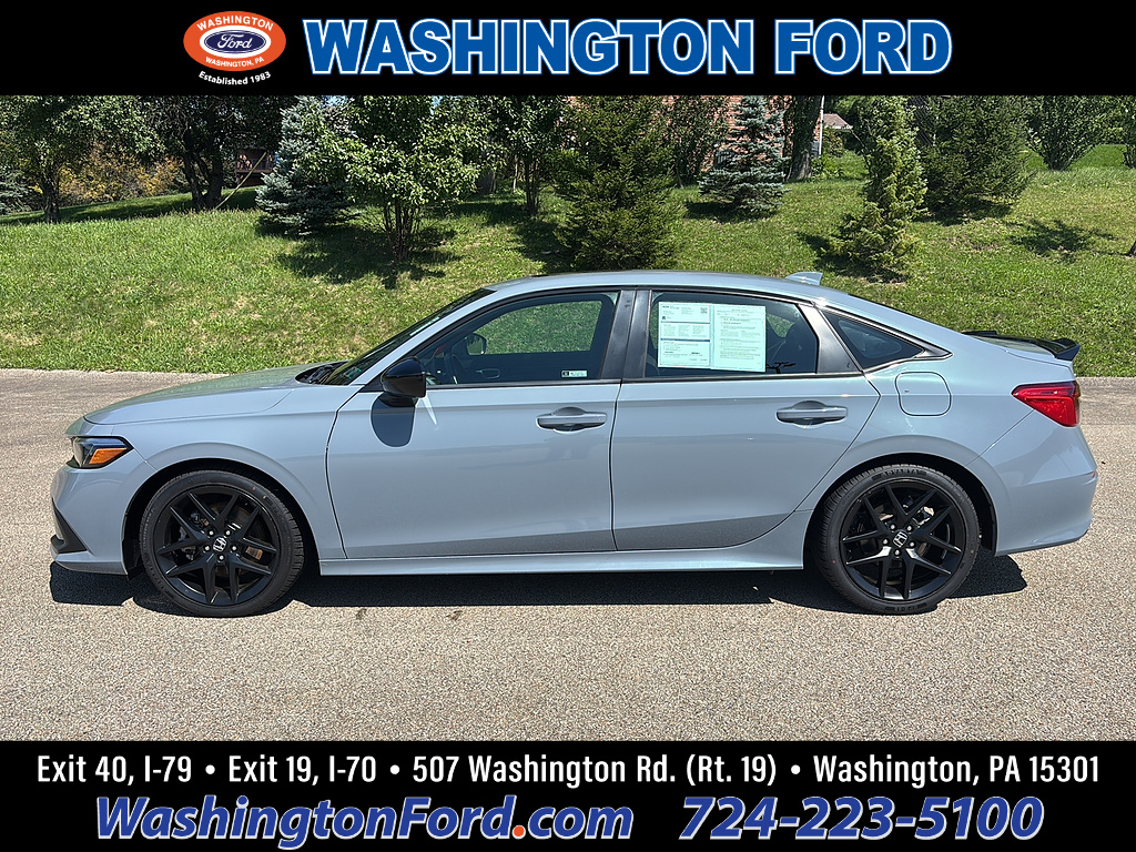2023 Honda Civic Si Si Aegean Blue Metallic at Woltz & Wind Ford