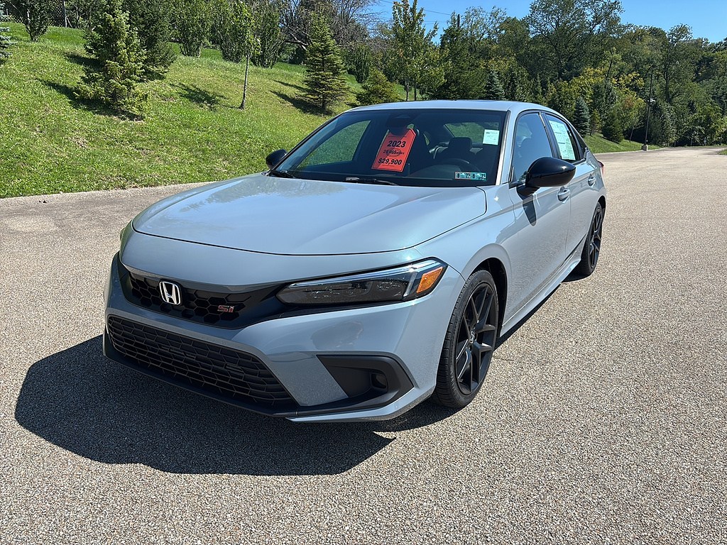 2023 Honda Civic Si Si Aegean Blue Metallic at Woltz & Wind Ford