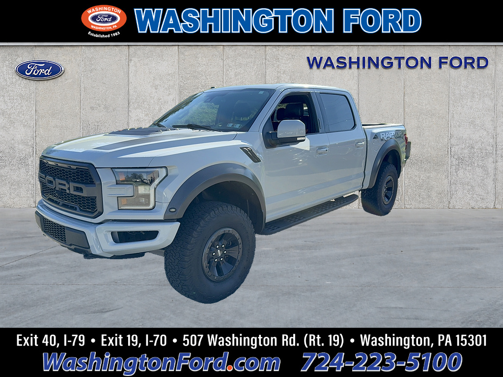 2017 Ford F-150 Raptor Avalanche Gray at Washington Ford