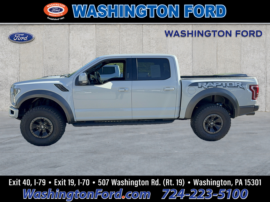 2017 Ford F-150 Raptor Avalanche Gray at Washington Ford
