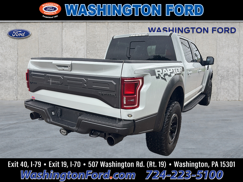 2017 Ford F-150 Raptor Avalanche Gray at Premiere Auto Sales