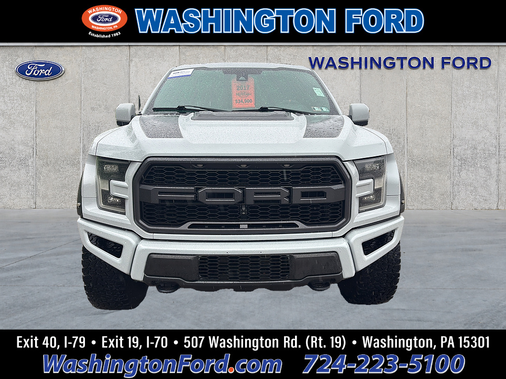 2017 Ford F-150 Raptor Avalanche Gray at Premiere Auto Sales