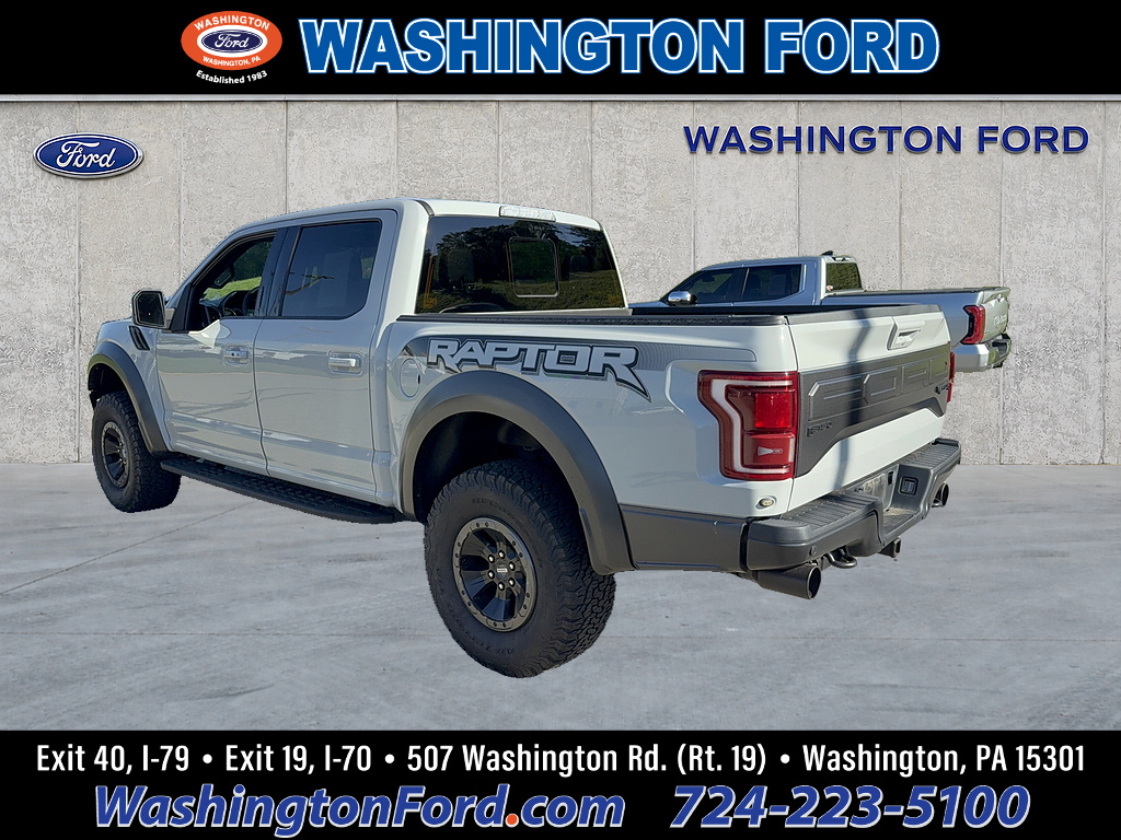2017 Ford F-150 Raptor Avalanche Gray at Washington Ford