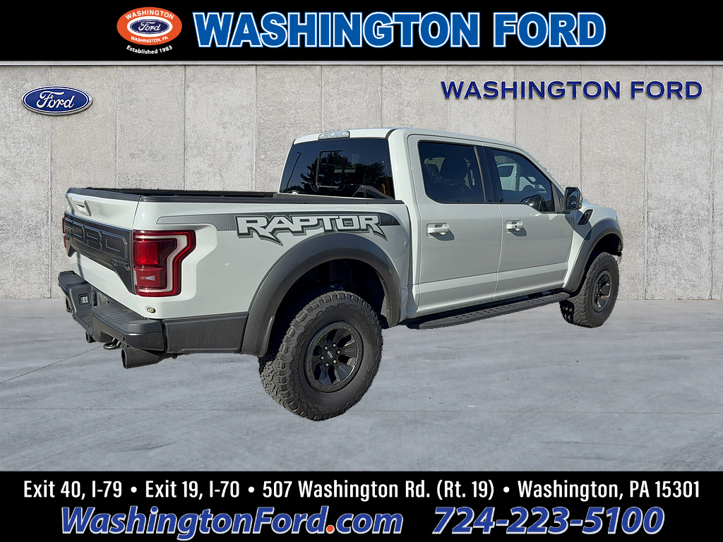 2017 Ford F-150 Raptor Avalanche Gray at Washington Ford