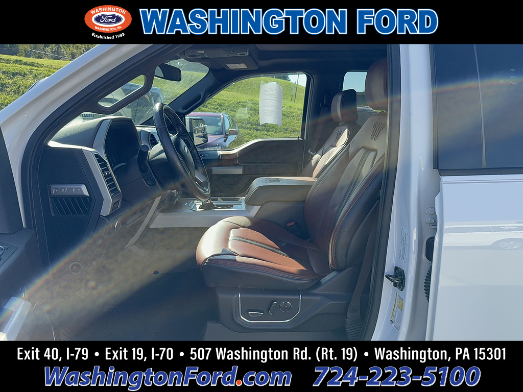 2018 Ford F-150 King Ranch Oxford White at Woltz & Wind Ford