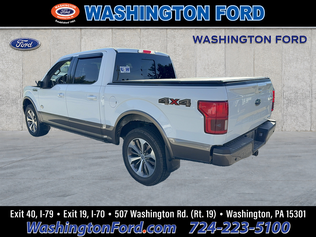 2018 Ford F-150 King Ranch Oxford White at Woltz & Wind Ford