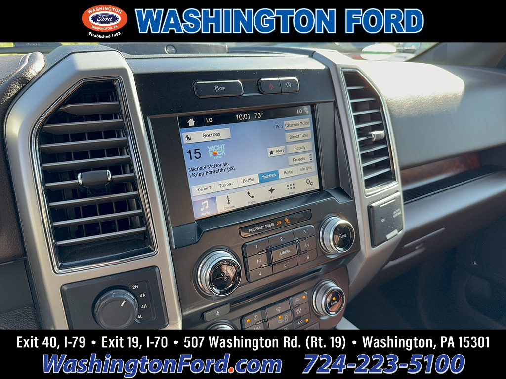 2018 Ford F-150 King Ranch Oxford White at Woltz & Wind Ford