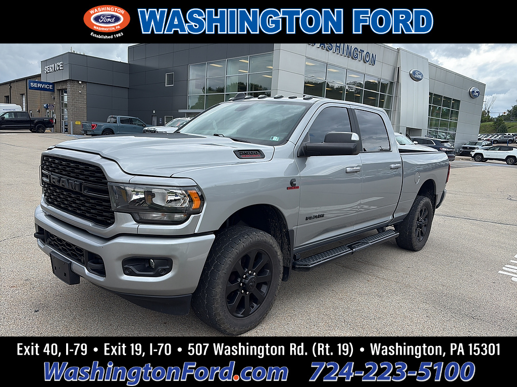 2022 Ram 2500 Big Horn Billet Silver Metallic Clear Coat at Premiere Auto Sales
