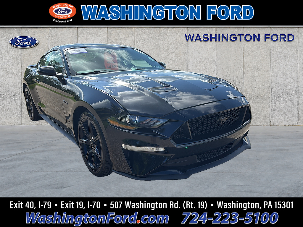 2020 Ford Mustang GT Shadow Black at Woltz & Wind Ford