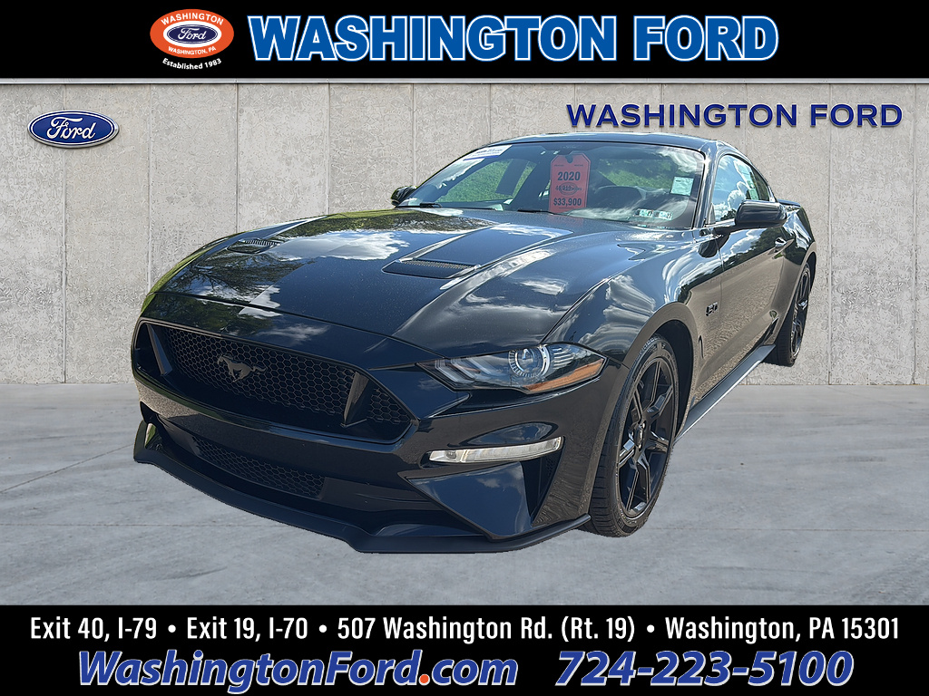 2020 Ford Mustang GT Shadow Black at Woltz & Wind Ford