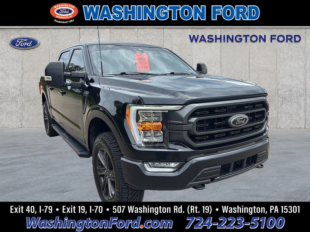 2022 Ford F-150 XLT Agate Black at Woltz & Wind Ford