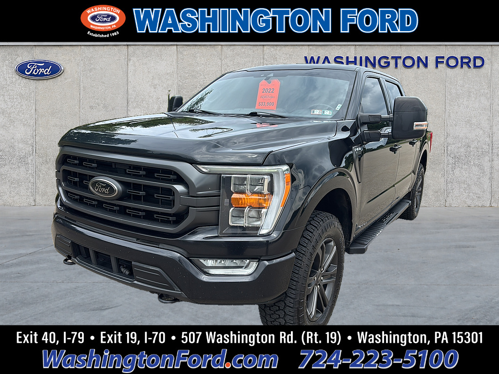 2022 Ford F-150 XLT Agate Black at Woltz & Wind Ford