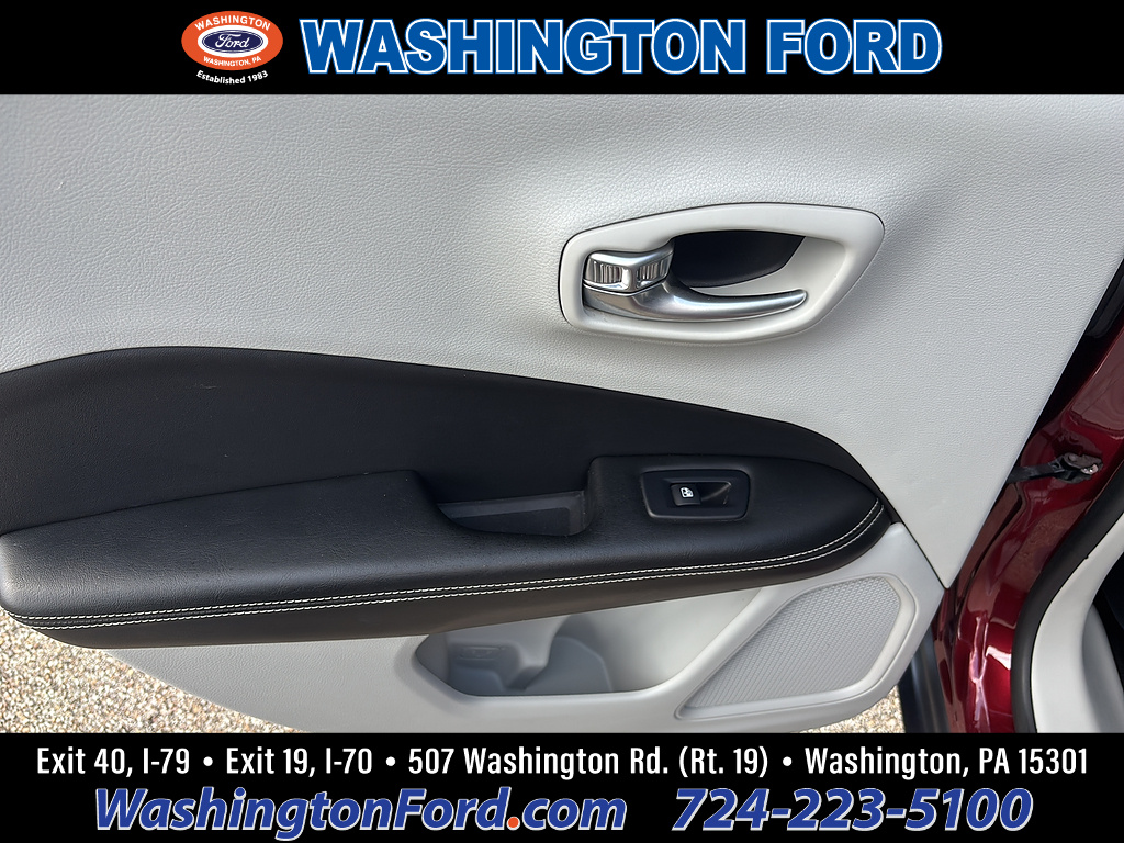 2021 Jeep Compass Latitude Velvet Red Pearl Coat at Lake View Ford