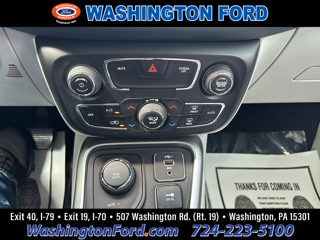 2021 Jeep Compass Latitude Velvet Red Pearl Coat at Lake View Ford