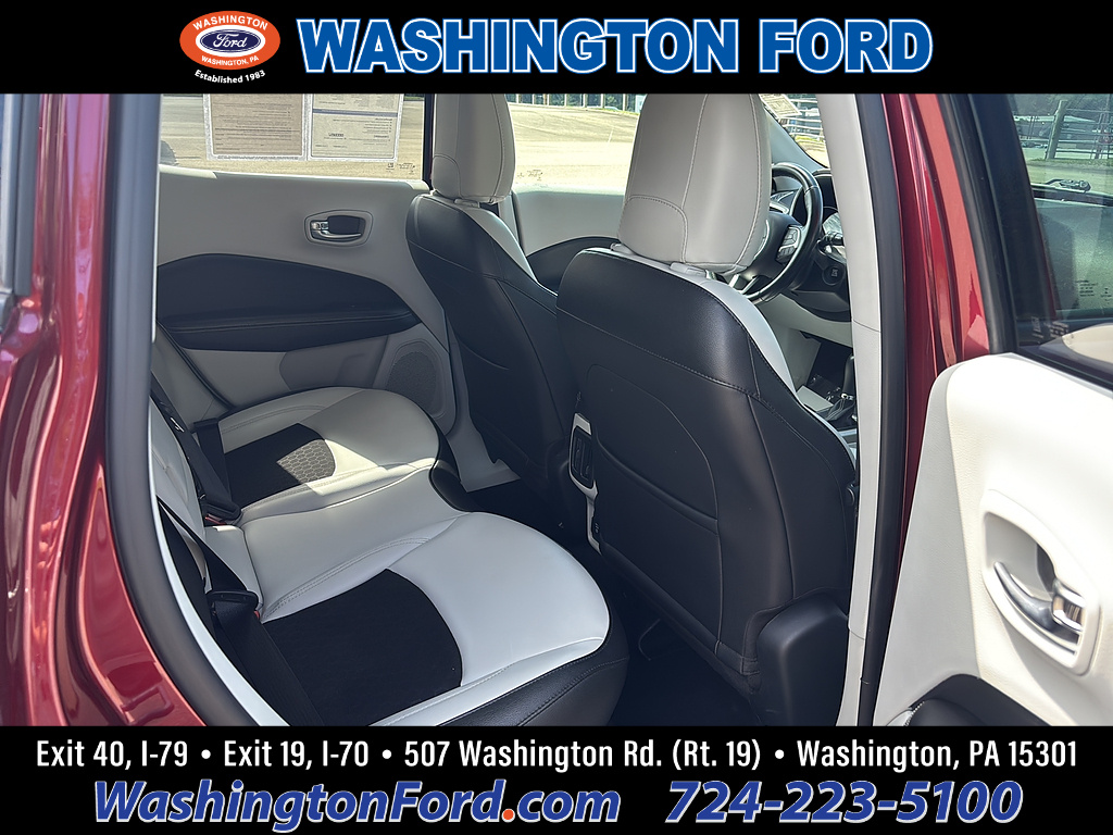2021 Jeep Compass Latitude Velvet Red Pearl Coat at Lake View Ford