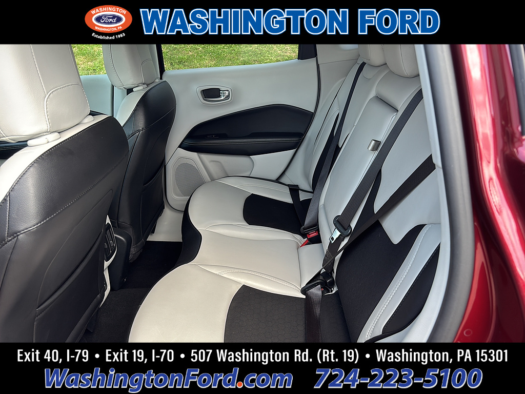 2021 Jeep Compass Latitude Velvet Red Pearl Coat at Lake View Ford