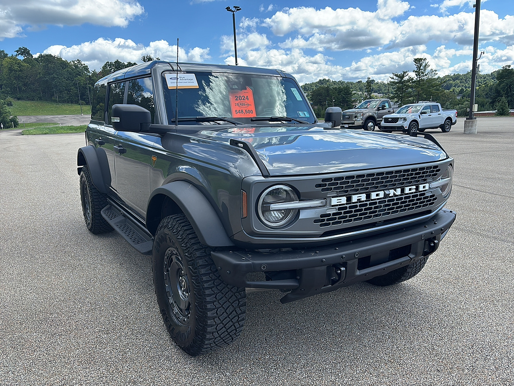 2024 Ford Bronco Badlands Carbonized Gray at Woltz & Wind Ford