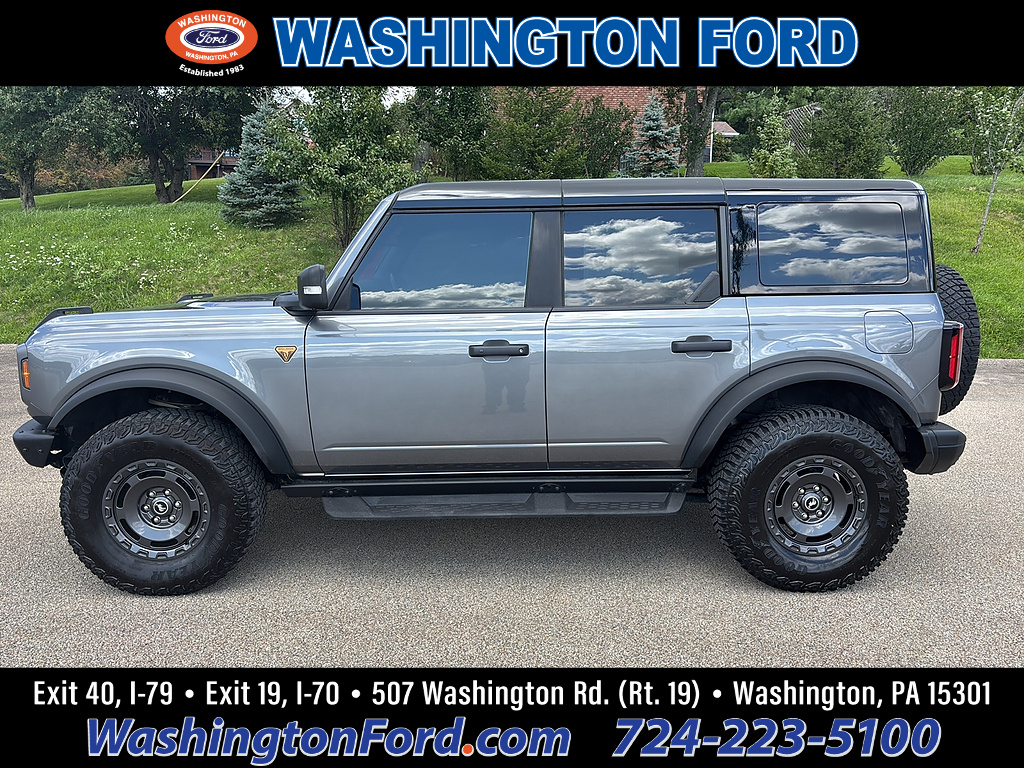 2024 Ford Bronco Badlands Carbonized Gray at Woltz & Wind Ford