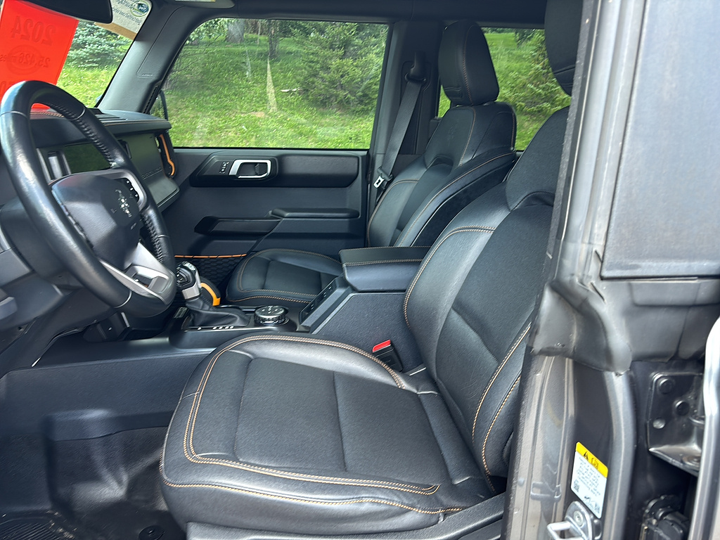 2024 Ford Bronco Badlands Carbonized Gray at Woltz & Wind Ford