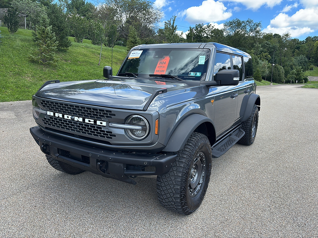 2024 Ford Bronco Badlands Carbonized Gray at Woltz & Wind Ford