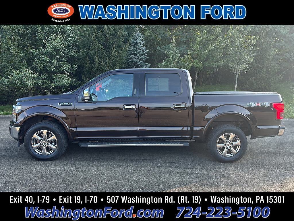 2018 Ford F-150 Lariat Magma Red at Woltz & Wind Ford