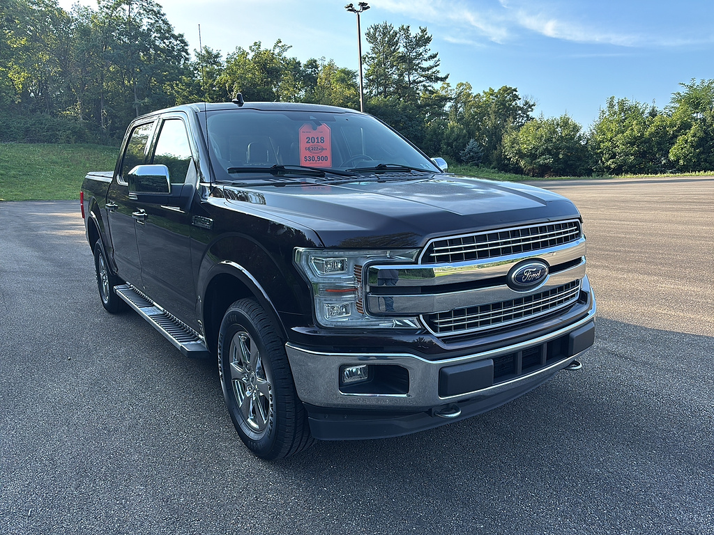 2018 Ford F-150 Lariat Magma Red at Woltz & Wind Ford